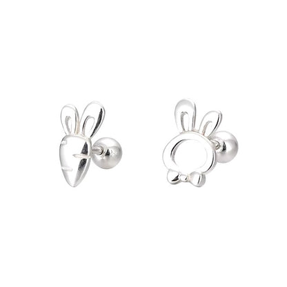 Korean 925 Silver Needle Tragus Piercing Helix Studs Earrings for Women 2Pcs Butterfly Heart Trendy Ear Piercing Body Jewelry dealshavens