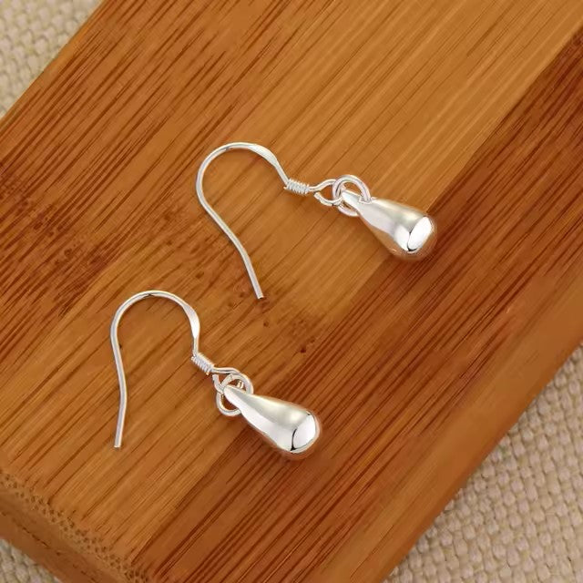 Original 925 Sterling Silver Earrings Hearts For Women Exquisite Student Girlfriend Jewelry Accessories Wedding Fashion Gift dealshavens