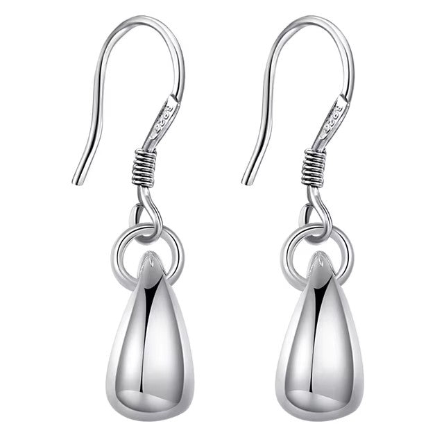 Original 925 Sterling Silver Earrings Hearts For Women Exquisite Student Girlfriend Jewelry Accessories Wedding Fashion Gift dealshavens