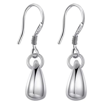 Original 925 Sterling Silver Earrings Hearts For Women Exquisite Student Girlfriend Jewelry Accessories Wedding Fashion Gift dealshavens