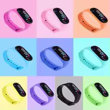 Led Watch Children'S Waterproof Sports Smart LED Watch