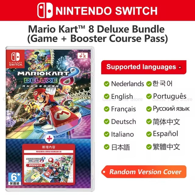 Super Mario Nintendo Switch Games Mario Bros Wonder Kart 8 RPG Mario Strikers Odyssey 3D World Fury U Deluxe Party Superstars dealshavens