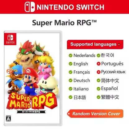 Super Mario Nintendo Switch Games Mario Bros Wonder Kart 8 RPG Mario Strikers Odyssey 3D World Fury U Deluxe Party Superstars dealshavens