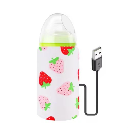 USB Milk Water Bottle Warmer Travel Stroller Insulated Baby Nursing Bottle Heater Newborn Infant Portable Bottle Feeding Warmers - Dealshavens