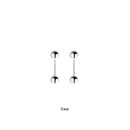 Korean 925 Silver Needle Tragus Piercing Helix Studs Earrings for Women 2Pcs Butterfly Heart Trendy Ear Piercing Body Jewelry dealshavens