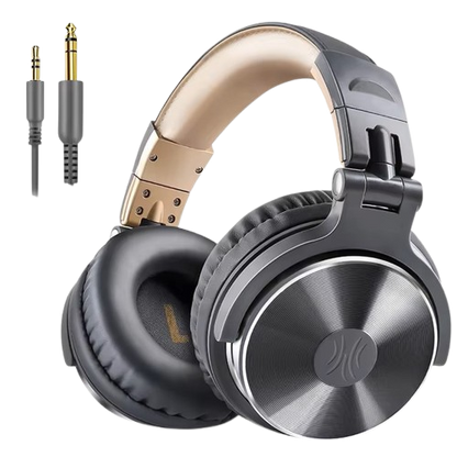 Oneodio Wired Professional Studio Pro DJ Headphones With Microphone Over Ear HiFi Monitor Music Headset Earphone For Phone PC