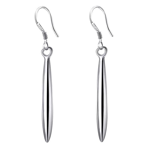 Original 925 Sterling Silver Earrings Hearts For Women Exquisite Student Girlfriend Jewelry Accessories Wedding Fashion Gift dealshavens