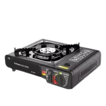 Stove Stainless Steel Outdoor Gas Tank Stove with Carry Case Butane Stove