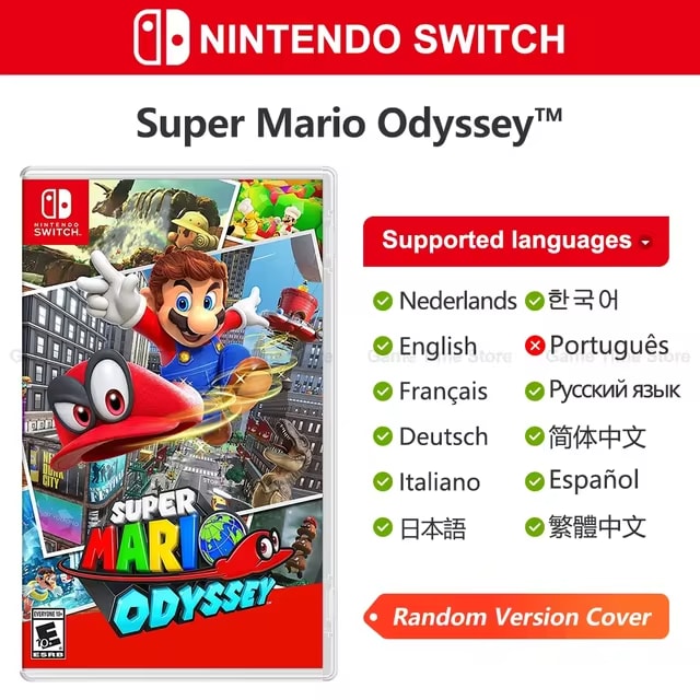 Super Mario Nintendo Switch Games Mario Bros Wonder Kart 8 RPG Mario Strikers Odyssey 3D World Fury U Deluxe Party Superstars dealshavens