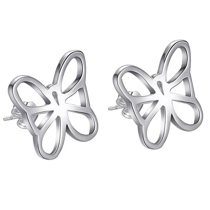 Original 925 Sterling Silver Earrings Hearts For Women Exquisite Student Girlfriend Jewelry Accessories Wedding Fashion Gift dealshavens