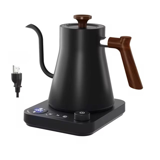 Electric Gooseneck Kettle 1200W Hand Brewed Kettle Coffee Pot Intelligent Constant Temperature Control Tea Pot Portable Kettle - Dealshavens