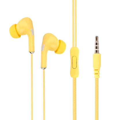 High Definition Wired Earphone 3.5mm In-Ear Control Portable Sport Wired Headset With Mic Wired Headphones For Mobile Phones - Dealshavens