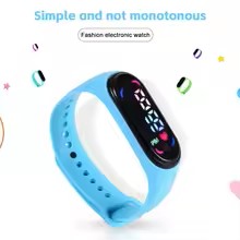 Led Watch Children'S Waterproof Sports Smart LED Watch