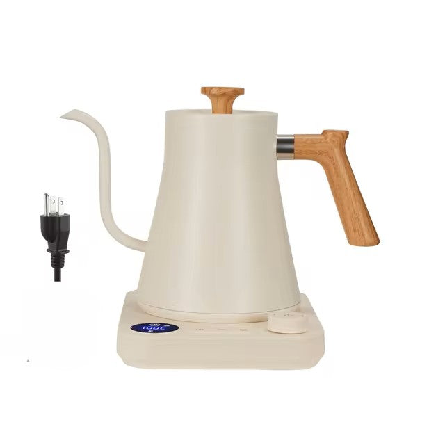 Electric Gooseneck Kettle 1200W Hand Brewed Kettle Coffee Pot Intelligent Constant Temperature Control Tea Pot Portable Kettle - Dealshavens