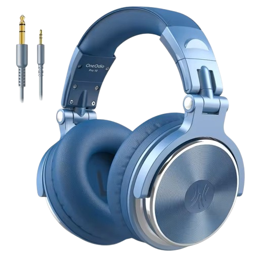 Oneodio Wired Professional Studio Pro DJ Headphones With Microphone Over Ear HiFi Monitor Music Headset Earphone For Phone PC