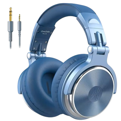 Oneodio Wired Professional Studio Pro DJ Headphones With Microphone Over Ear HiFi Monitor Music Headset Earphone For Phone PC