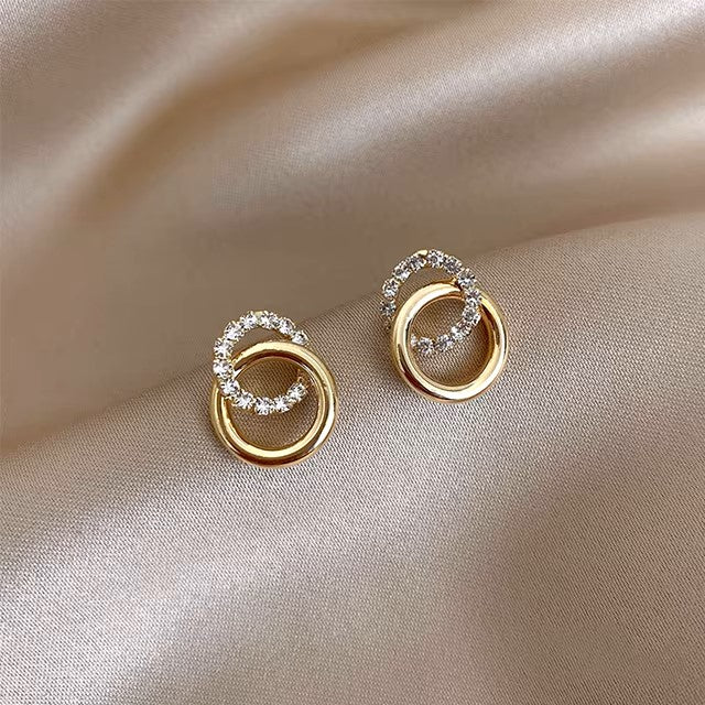 New Fashion Contracted Heart Pearl Fine Earrings Joker Sweet Elegant Temperament Women Drop Earrings Dealshavens