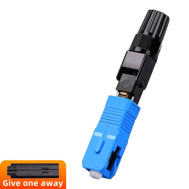 SIGS Fiber Cold Splicer Fiber Optic Connector SC-APC Connector FTTH Embedded Leather Wire Quick Connector Dealshavens