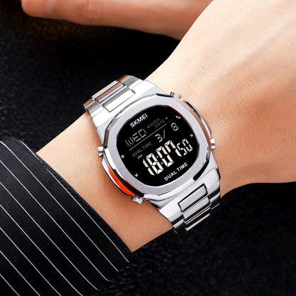 SKMEI 2004 Alarm Date Clock relojes para hombre Glow Stop Watch Multifunction Mens Waterproof Electronic Sport Watch Wristwatch