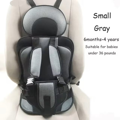 Safety Seats for Children Baby Car Seat Accessories 6 Months To 4 Years Old Breathable Chairs Mats Car Seat Cushion Adjustable - Dealshavens