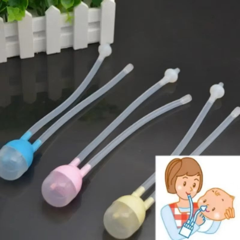 Safety Newborn Baby Nose Cleaner Vacuum Suction Flu Protections Nasal Aspirator Care Dealshavens