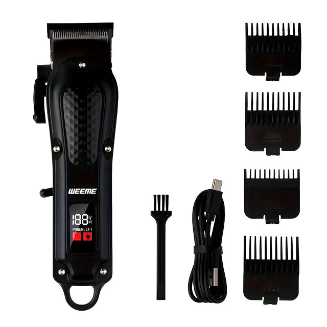 Barbershop special electric hairdresser silent metal body fast charging cordless set home personal care small appliances shave dealshavens