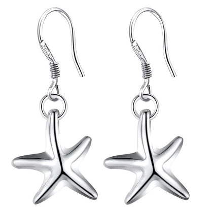 Original 925 Sterling Silver Earrings Hearts For Women Exquisite Student Girlfriend Jewelry Accessories Wedding Fashion Gift dealshavens