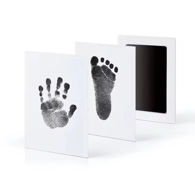 Baby Care Non-Toxic Baby Handprint Footprint Imprint Kit Baby Souvenirs Newborn Footprint Ink Pad for Newborn Baby Gifts - Dealshavens