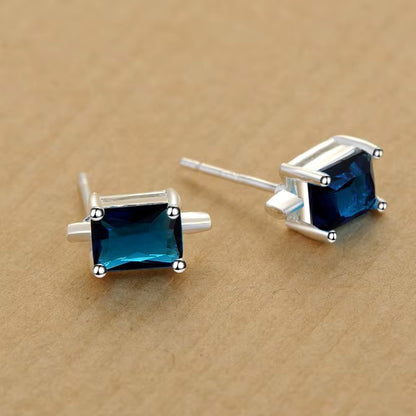 Original 925 Sterling Silver Earrings Hearts For Women Exquisite Student Girlfriend Jewelry Accessories Wedding Fashion Gift dealshavens