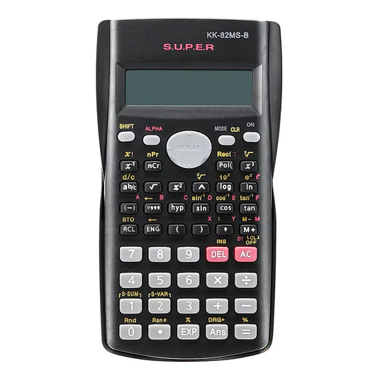 Scientific Calculator with 240 Functions and 2-Line Screen Multi-purpose Portable Student Calculator for Math Teaching - Dealshavens