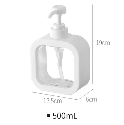 1pc Large Capacity Empty Bottle Laundry Detergent Dispensing Bottle and Shower Gel Detergent Dispensing Bottle