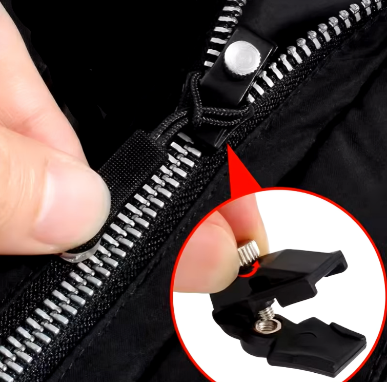 2-6pcs Zipper Repair Kit Universal Instant Zipper Repair Replacement Zippers Sliding Teeth Rescue Zippers Head 3 Different Sizes