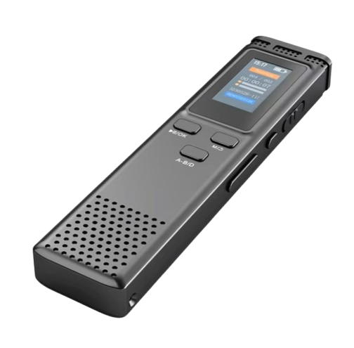 64GB/16GB/8GB Digital Voice Recorder Voice Activated Audio Recording Noise Reduction with Playback MP3 Music Player 288hrs