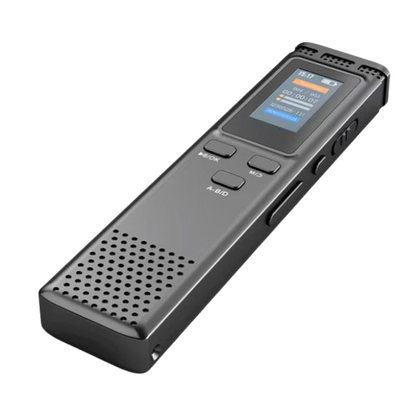 64GB/16GB/8GB Digital Voice Recorder Voice Activated Audio Recording Noise Reduction with Playback MP3 Music Player 288hrs