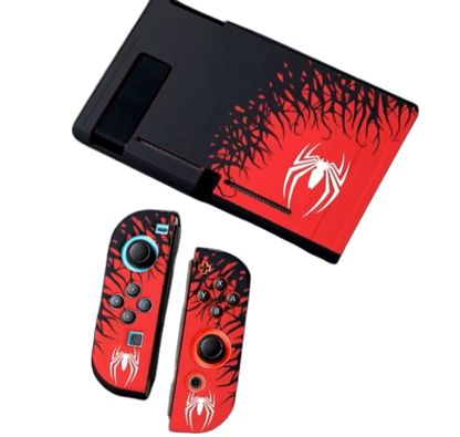 جراب بتصميم العنكبوت لجهاز Nintendo Switch Oled Con Shell Kawaii Soft TPU Silicone غطاء واقٍ ملحقات