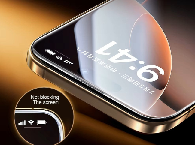 SmartDevil Dust-free Cabin Screen Protector for iPhone 16ProMax 16 15 HD Privacy Tempered Glass Film with Easy Installation Tool