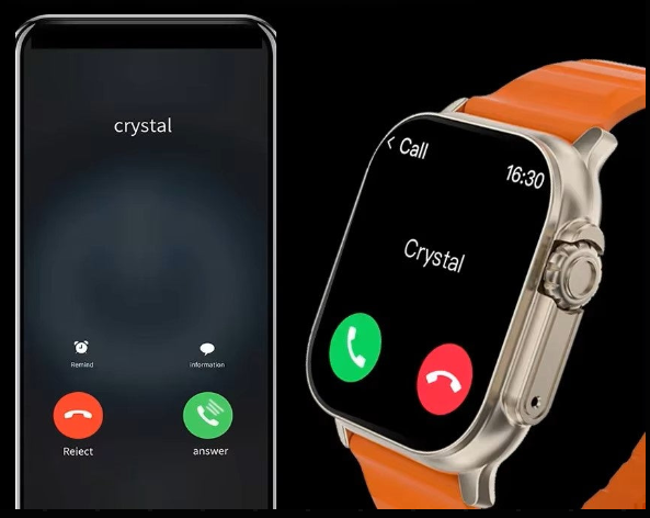 T900 U2 Smart Watch 49mm 2024: NFC, GPS, BT Call, Wireless