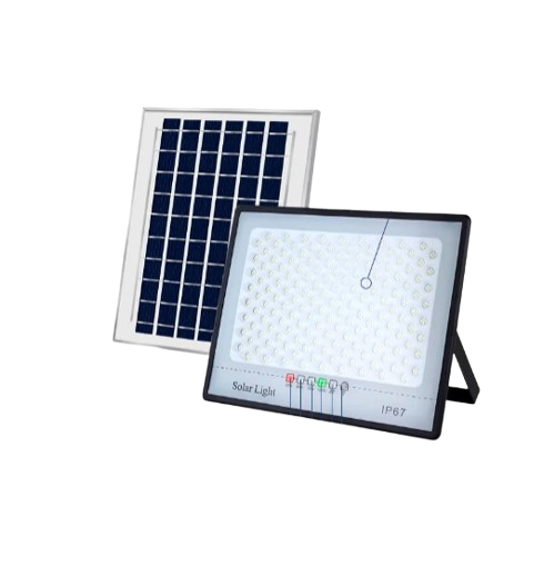 300W Solar Lamp Outdoor Waterproof Spotlights Solar Lights Remote Control Solar Floodlight Wall Street Garden Lights Sunlight