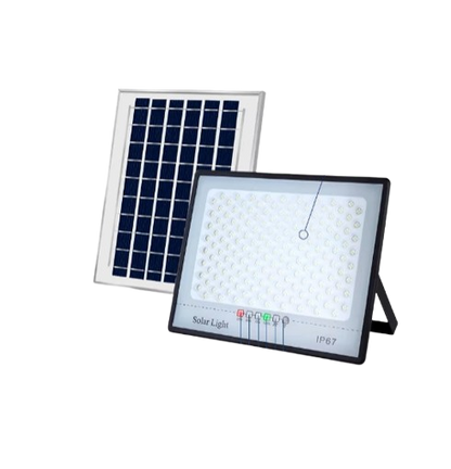 300W Solar Lamp Outdoor Waterproof Spotlights Solar Lights Remote Control Solar Floodlight Wall Street Garden Lights Sunlight