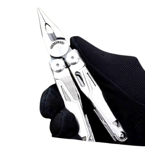 Daicamping DL12 Clip Multifunctional Clamps 7CR17MOV Folding Knife Tools Multitools Cable Camping Gear Multi Pliers Multi-tool