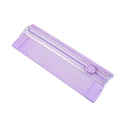 A4 Bidirectional Cutting Paper Cutter with Pull-out Ruler for Photo Trimmers Scrapbook Lightweight Cutting Mat Machine