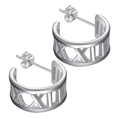 Original 925 Sterling Silver Earrings Hearts For Women Exquisite Student Girlfriend Jewelry Accessories Wedding Fashion Gift dealshavens