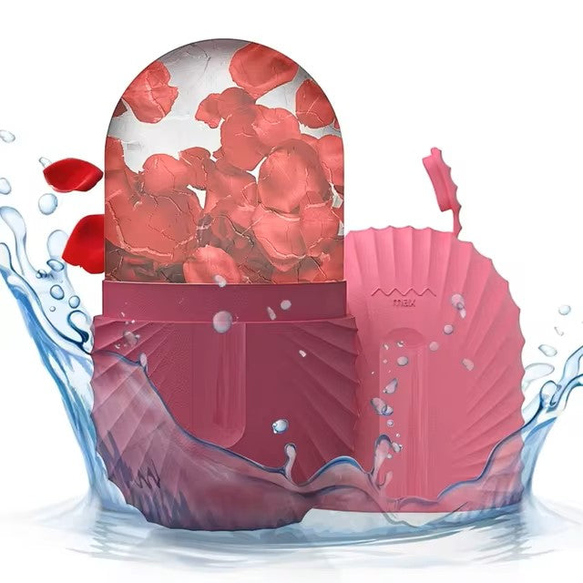 Ice Face Roller Ice Cube Beauty Massage Silicone Ice Mold For Eye Puffiness Ice Facial Roller Shrink Pores - Dealshavens