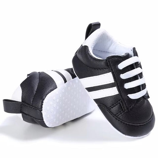 Newborn Baby Shoes Brown Themed Multicolor Boys and Girls Shoes Casual Sneakers Soft Sole Non-Slip Toddler Shoes First Walkers Dealshavens