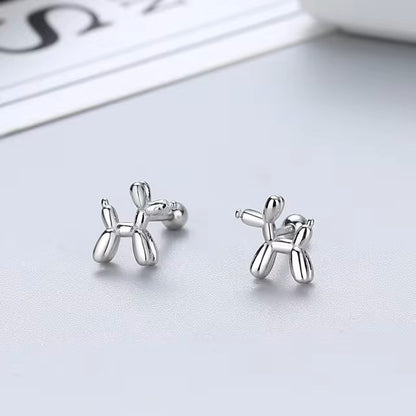 Korean 925 Silver Needle Tragus Piercing Helix Studs Earrings for Women 2Pcs Butterfly Heart Trendy Ear Piercing Body Jewelry dealshavens