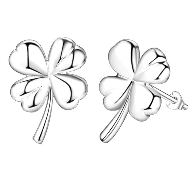 Original 925 Sterling Silver Earrings Hearts For Women Exquisite Student Girlfriend Jewelry Accessories Wedding Fashion Gift dealshavens