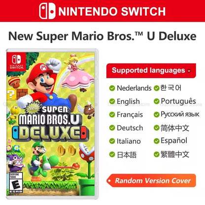 Super Mario Nintendo Switch Games Mario Bros Wonder Kart 8 RPG Mario Strikers Odyssey 3D World Fury U Deluxe Party Superstars dealshavens