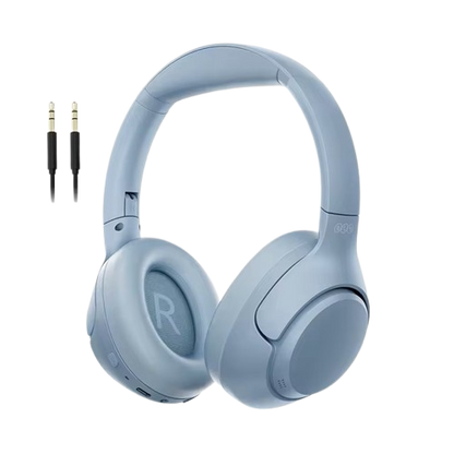 QCY H3 ANC Wireless Headphones Bluetooth 5.4 Hi-Res Audio Over Ear Headset 43dB Hybrid Active Noise Cancellation Earphones 60H