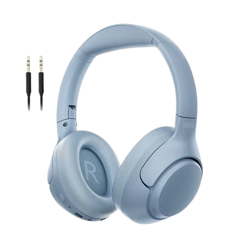 QCY H3 ANC Wireless Headphones Bluetooth 5.4 Hi-Res Audio Over Ear Headset 43dB Hybrid Active Noise Cancellation Earphones 60H