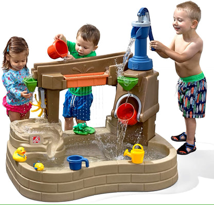 Summer outdoor toys, 10-piece toy accessories, splash discovery pond water table, kids water sensory activity pool - Dealshavens